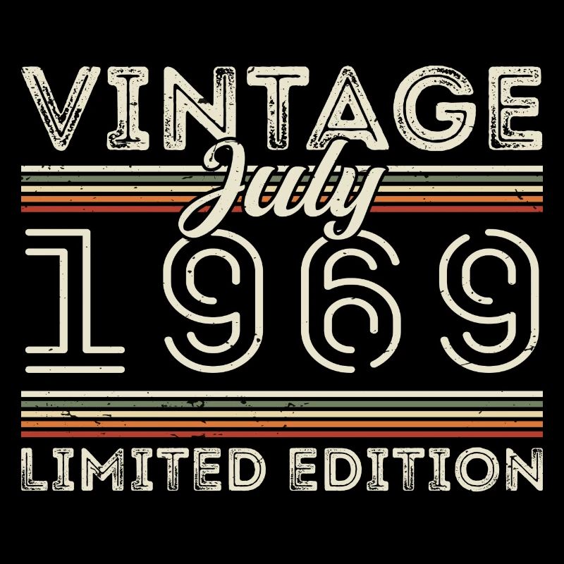 Juli 1969 Juli Geburtstagsgeschenk Juli 1969
