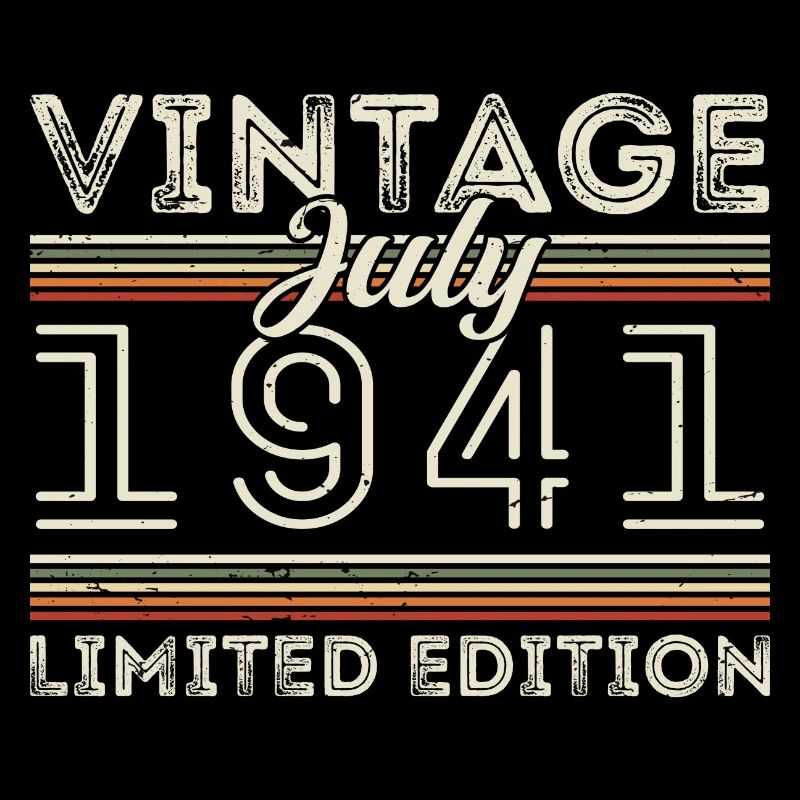 Juli 1941 Juli Geburtstagsgeschenk Juli 1941