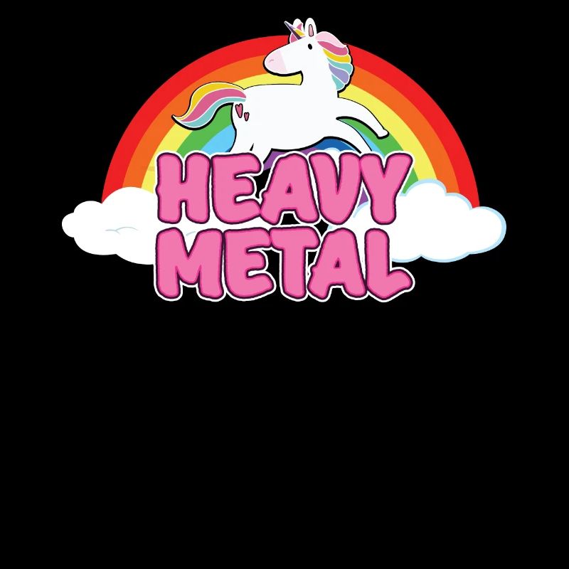 Heavy Metal Einhorn