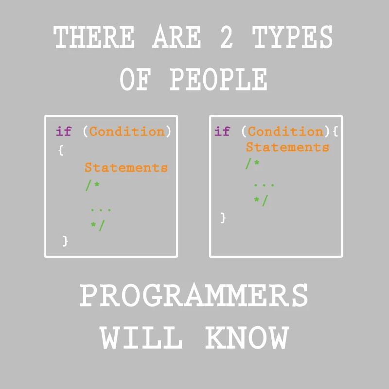 Zwei Arten Von Programmierer