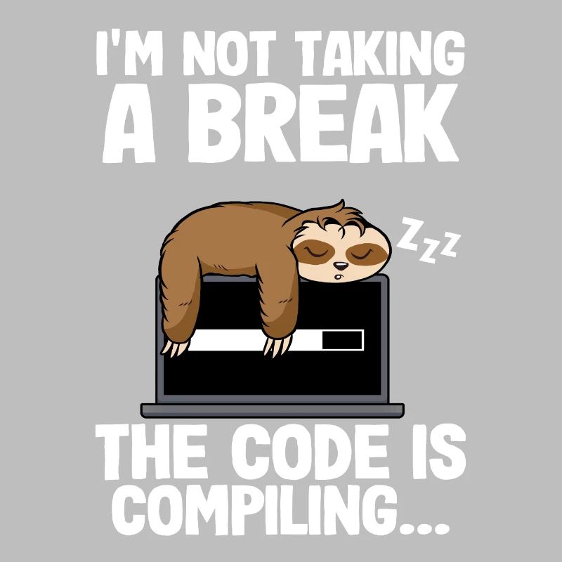 Programmeur Paresseux Informaticiens Nerd Coder Bug