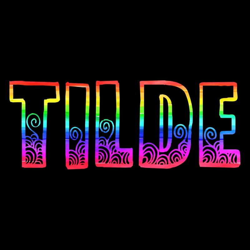 tilde rs arc-en-ciel