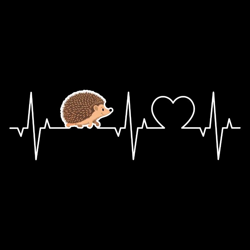 Spiny Hedgehog Heartbeat Brown-breasted Hedgehog ECG Hedgehog