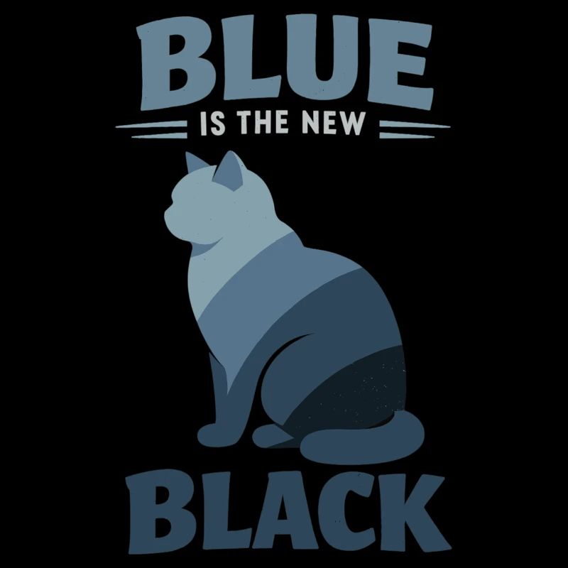BKH Blue: Minimalist "Blue is the new Black"