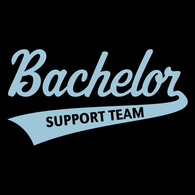 Bachelor Support Team (Stag Party / Lettering)