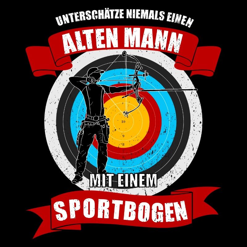 Bogenschütze Alter mann