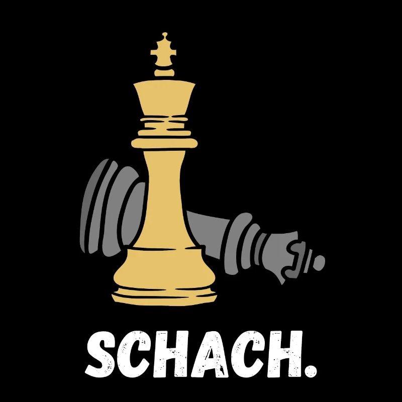 Schach Spruch Geschenk Schachmatt Queens Gambit