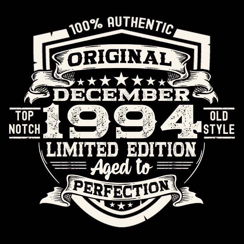 Cadeau original du 28e anniversaire de décembre 1994