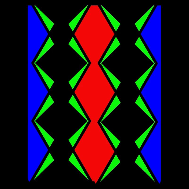 Design unique multicolore
