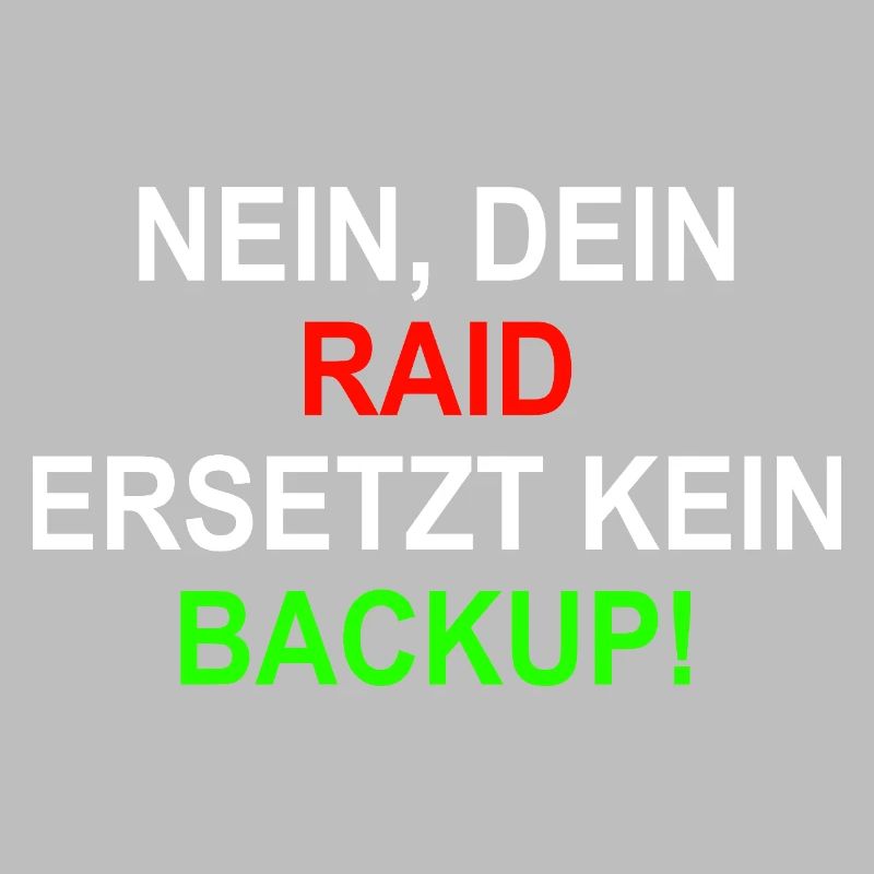 RAID BAckup Systemintegrator