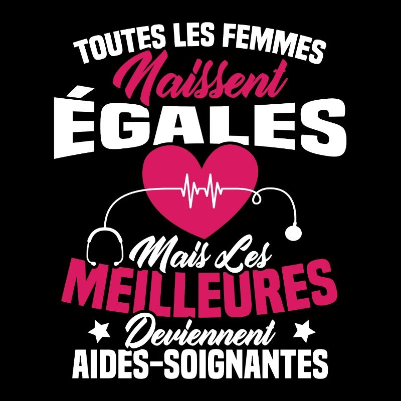 Les meilleures femmes deviennent aides-soignantes