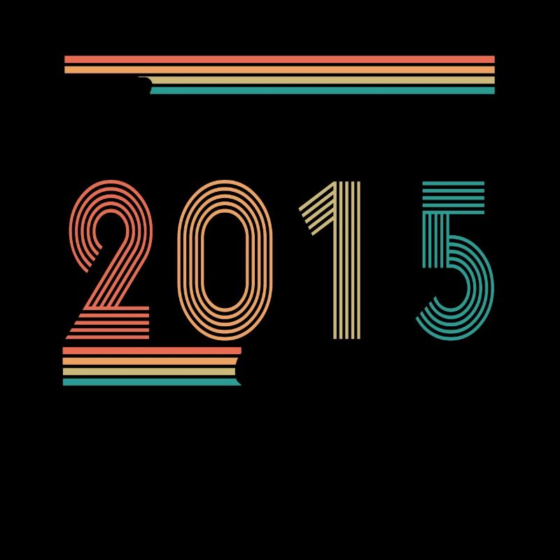 Vintage 2015 Originalteile Geburtstagsgeschenk