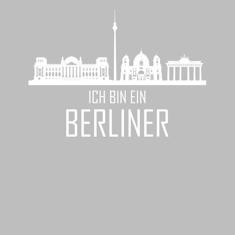 Berlin Skyline I'm a Berliner