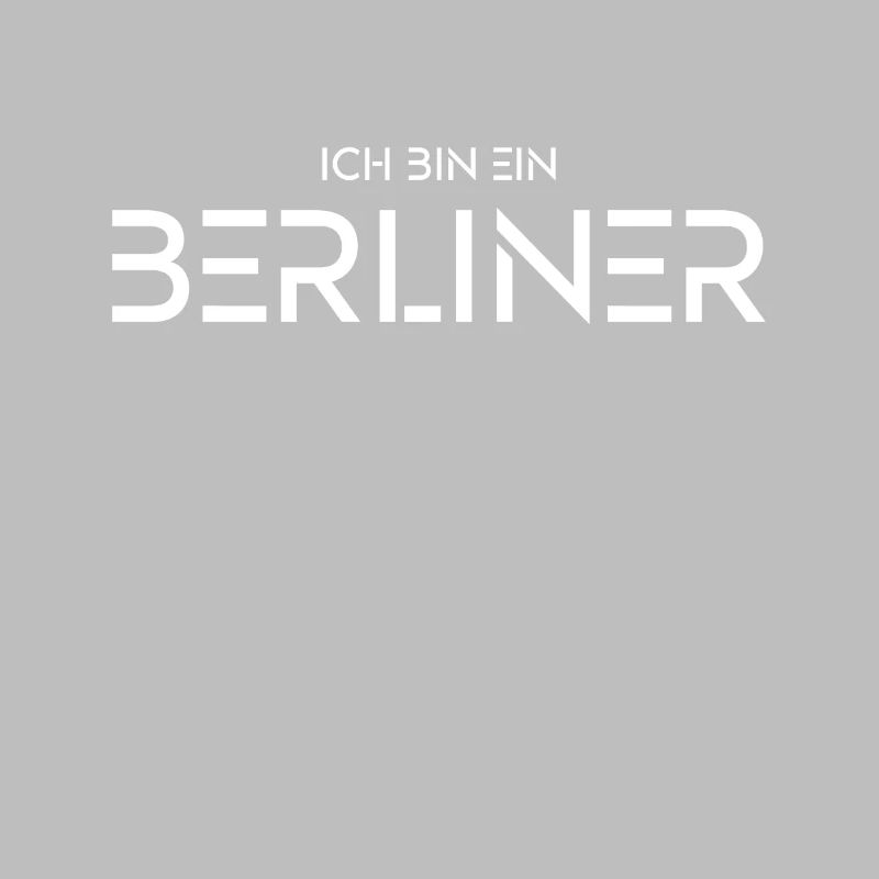 Berlin Ich bin ein Berliner