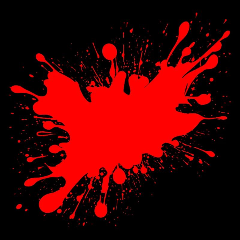 Blutspritzer Horror Geschenk Creepy