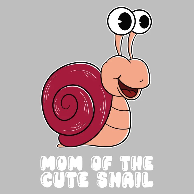 Die Mutter Der Niedlichen Schnecke