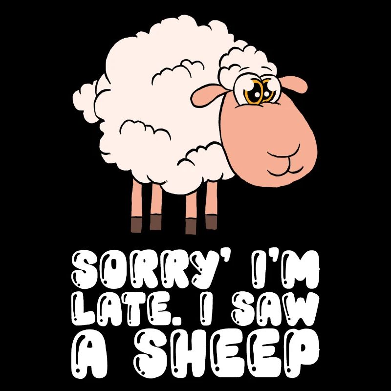 I saw a sheep