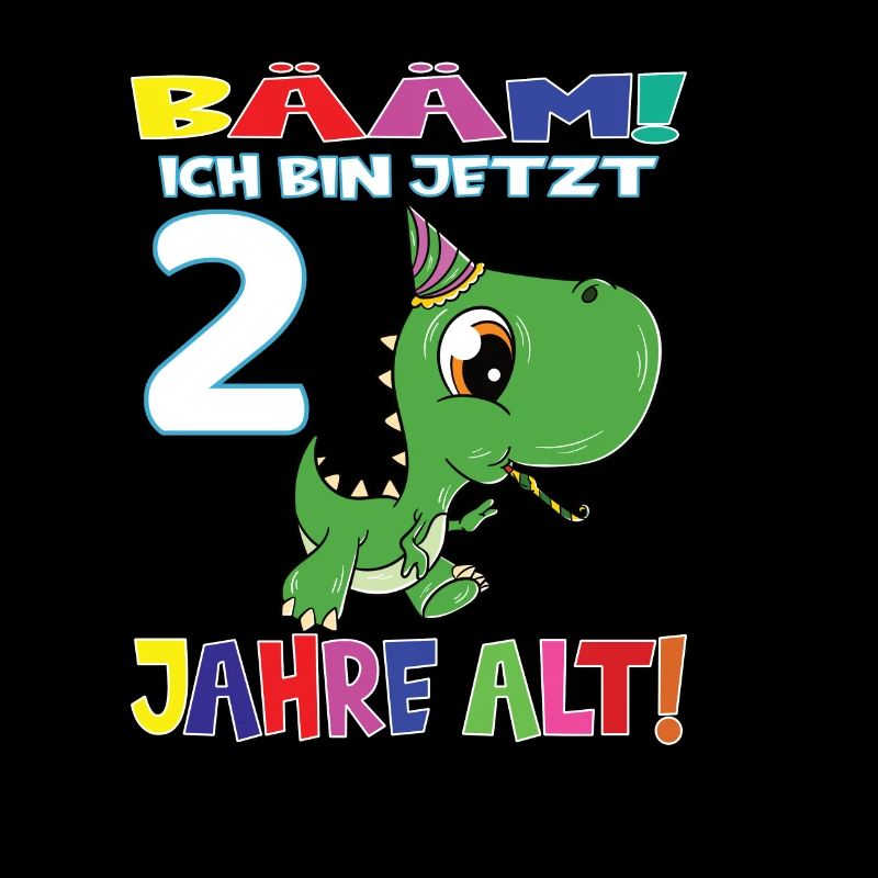 Bääm Ich Bin Jetzt 2 Jahre Alt Dino