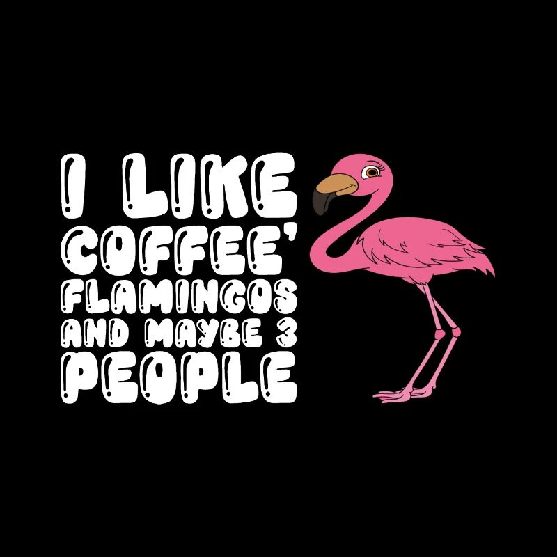 Lustiger Flamingo