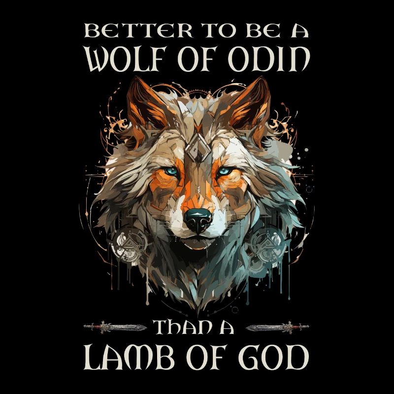Wikinger, Odin, Besser ein Wolf von Odin