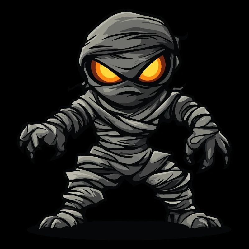 Mumie Halloween Comic