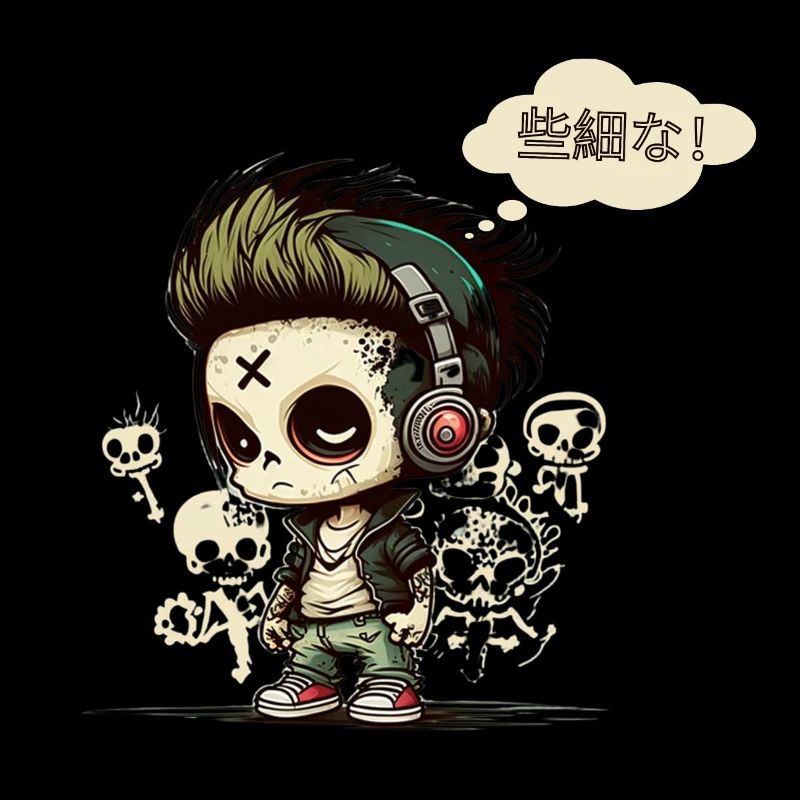 Anime Chibi Urban Graffiti | Insignifiant!