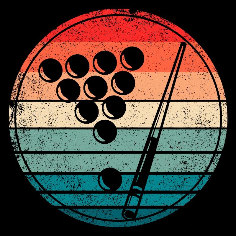 Retro Billiards Pool Player