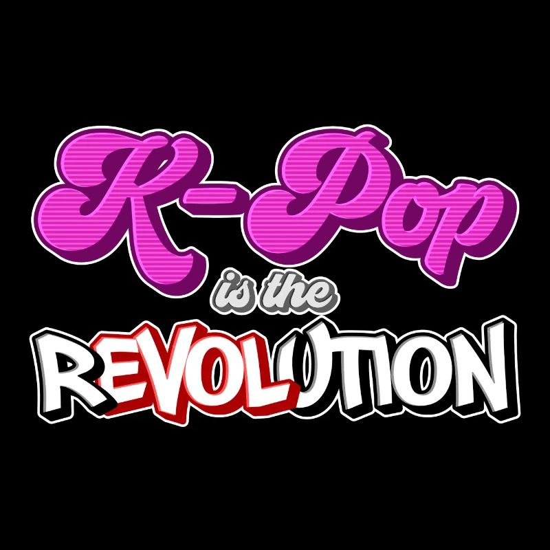 K-Pop is the Revolution | kpop KPop Geschenkidee