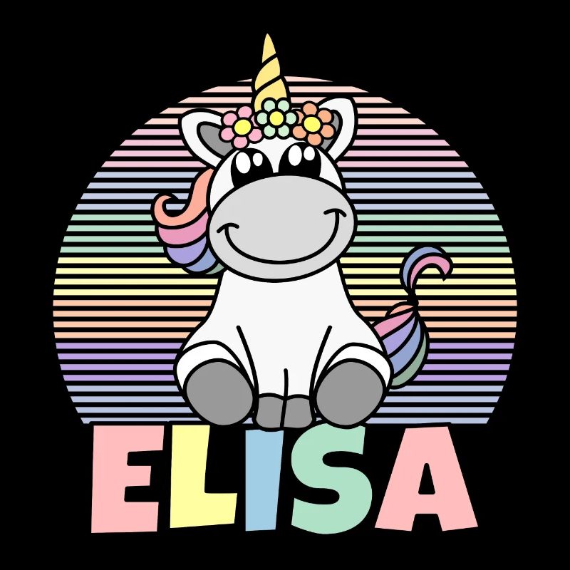 Nom de la licorne Elisa