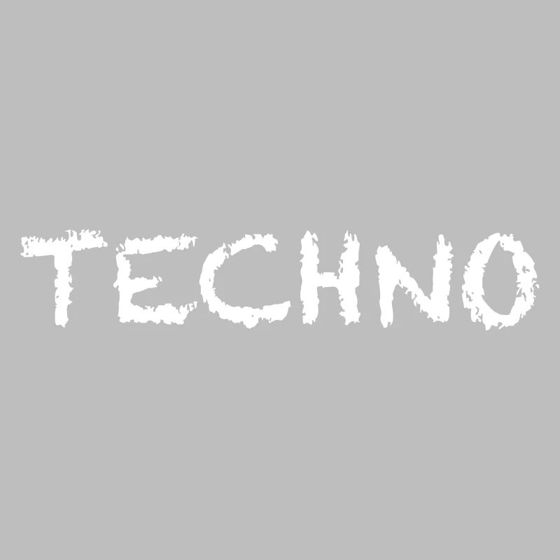 Techno chalkduster Rave clothing Techno clothes