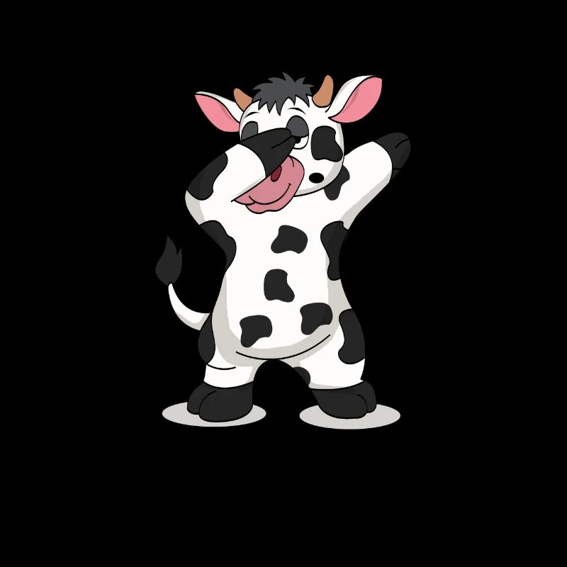 Dabbing vache drôle cadeau ferme de vache