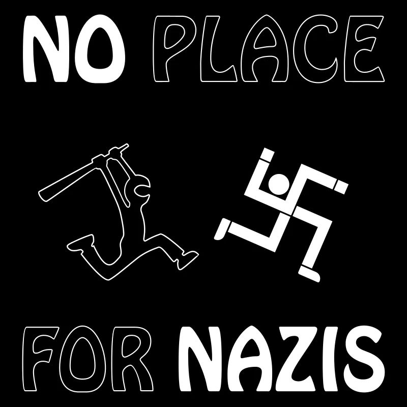 pas de place pour les nazis