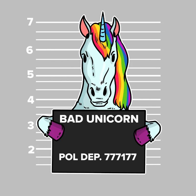 Böses Einhorn wird gesucht - Geschenk