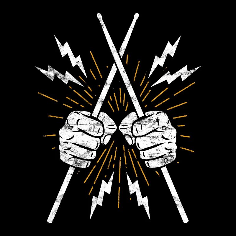 Drummer Schlagzeuger Sticks