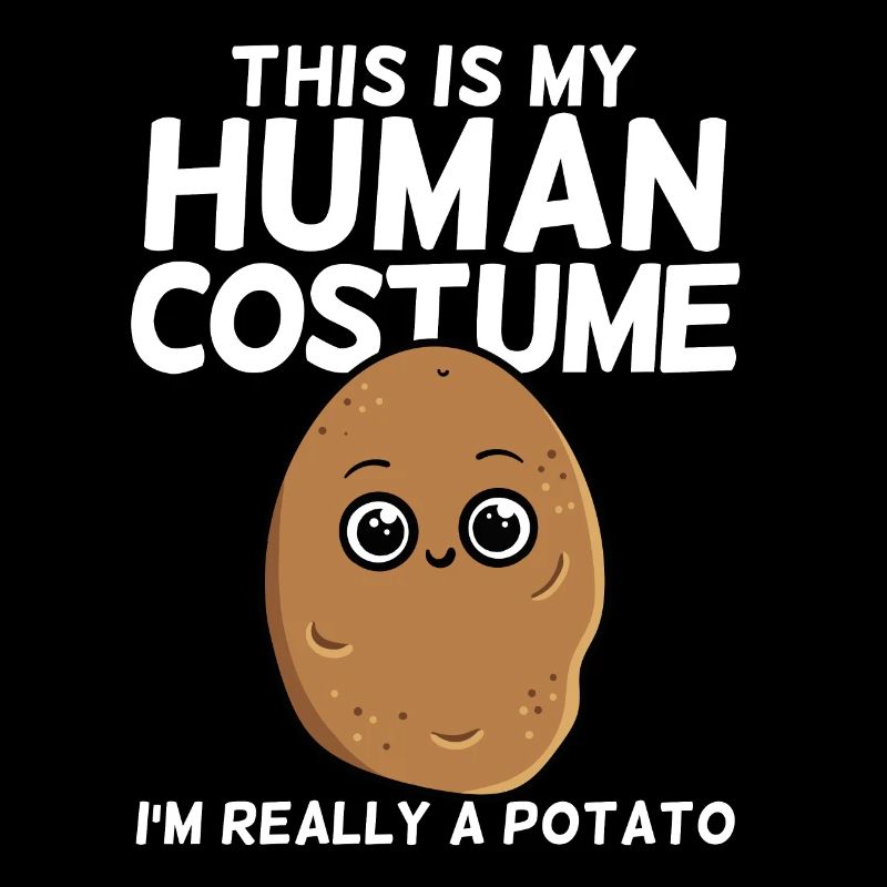 Je suis vraiment une pomme de terre