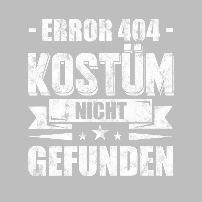Error 404 Karneval Kostüm Programmierer