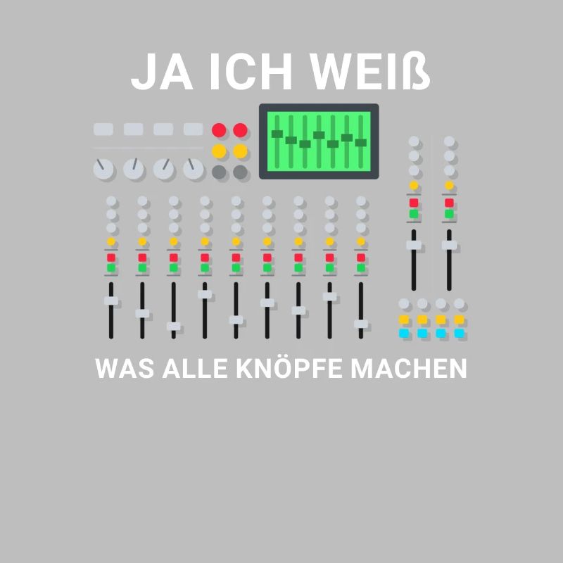 Tontechniker Engineer Mischpult Tontechnik