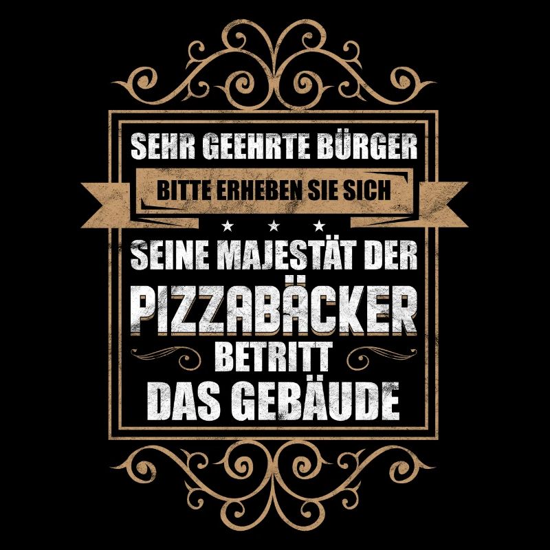 Lustige Sprüche Pizzabäcker Geschenkidee