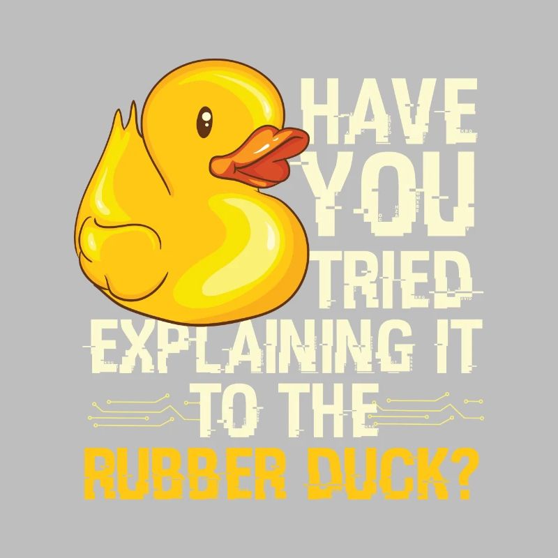 Rubber Duck Debugging Programmierer