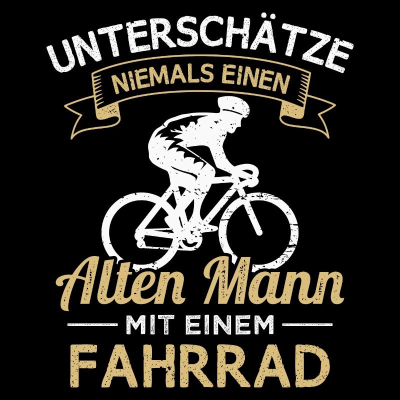 Fahrrad Rentner Rennrad Opa Radfahrer