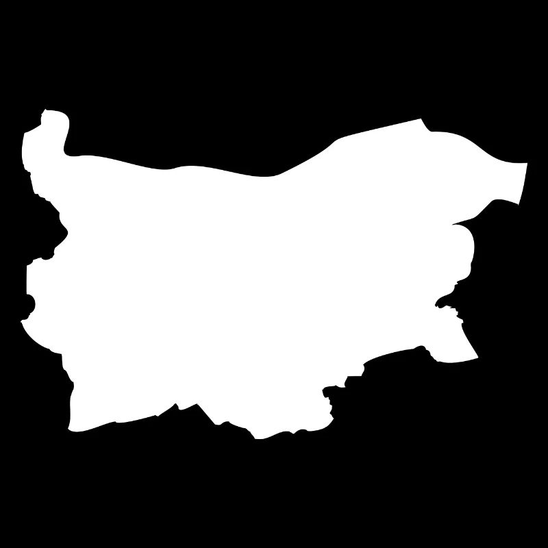 Drapeau de carte Bulgarie