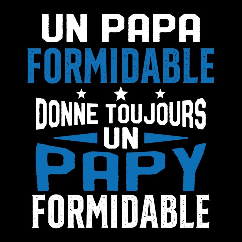 Un papa formidable donne Papy Cadeau formidable