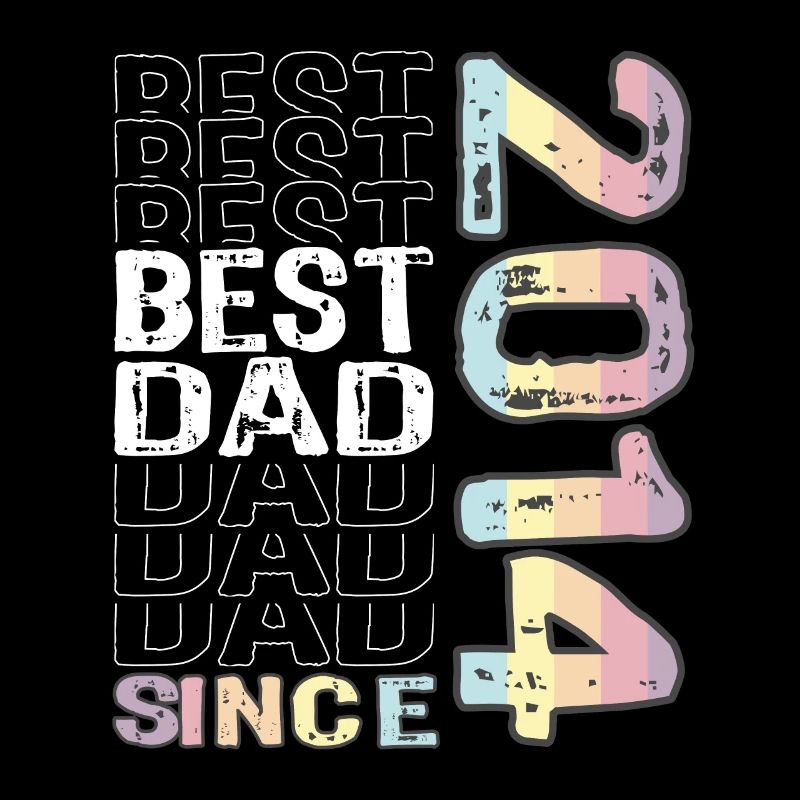 Bester Papa der Welt seit 2014 Vatertag