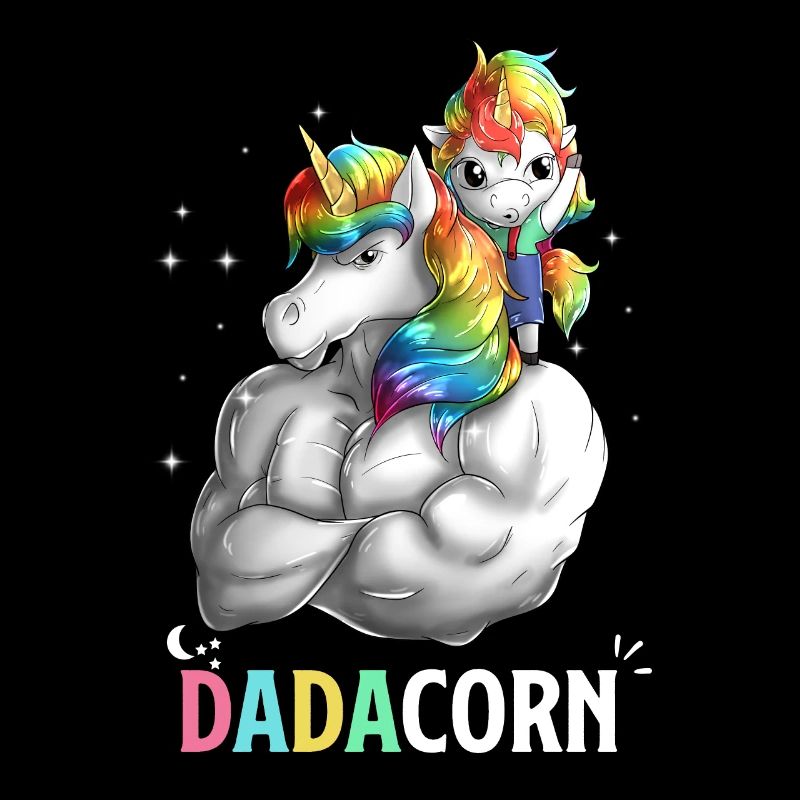Dadacorn - Magischer Einhorn-Dad