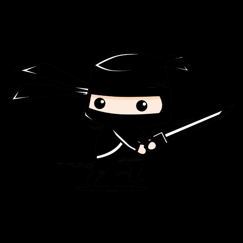 cute black ninja