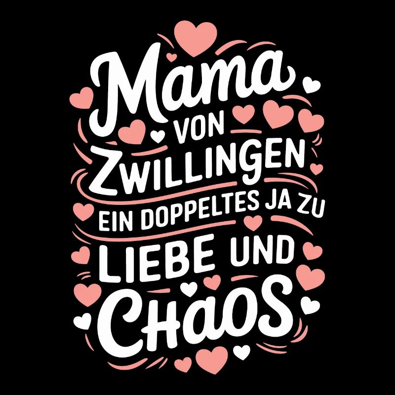 Mama von Zwillingen Zwillingsmama Zwillings Mutter
