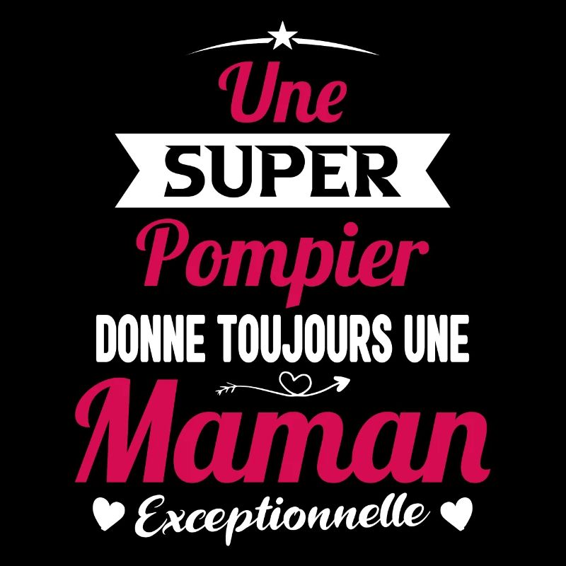 Super pompier maman sapeur pompier future mère