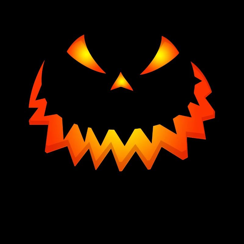 Joyeux visage de citrouille d’Halloween