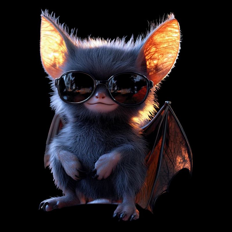 Bat Flying Fox Vampire Bat Cute Fledemice