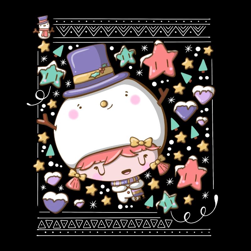 Festive Snowman Bubble Head